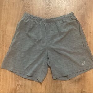 ASICS Men's Athletic Gray Shorts